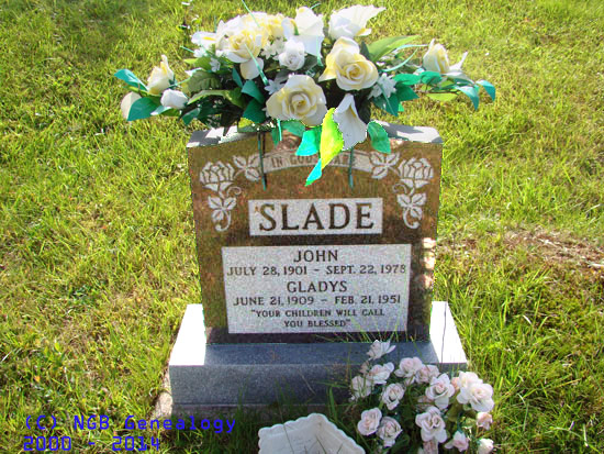 John and Gladys Slade