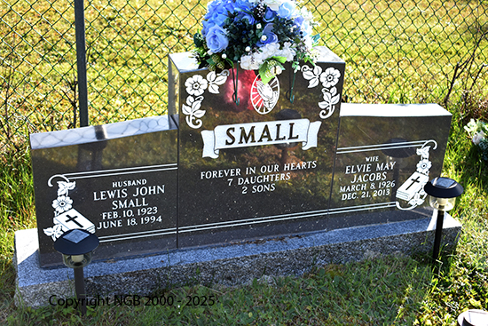 Lewis John & Elvie May Small