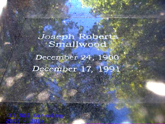 Joseph SMALLWOOD