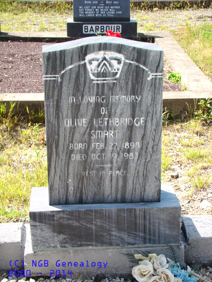 Olive Lethbridge Smart