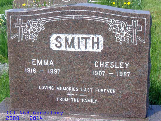 EMMA AND CHESLEY SMITH