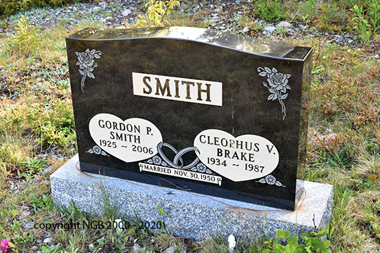 Gordon P & Cleophus V. Smith