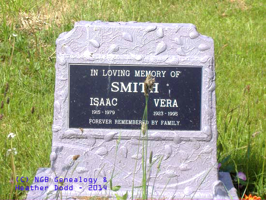 ISAAC  AND VERA SMITH