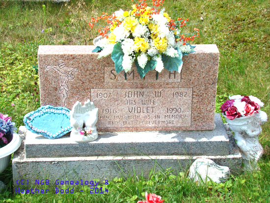 John W. and Violet Smith