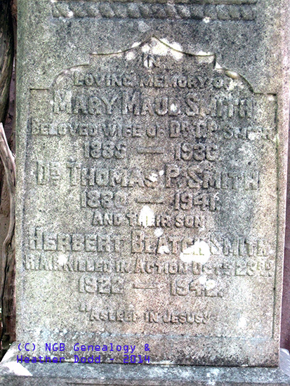 Mary, Thomas & Herbert Smith