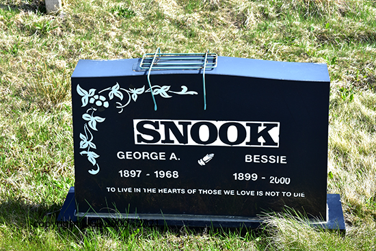 George A. & Bessie Snook