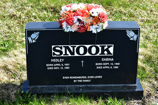 Hedley & Sabina Snook