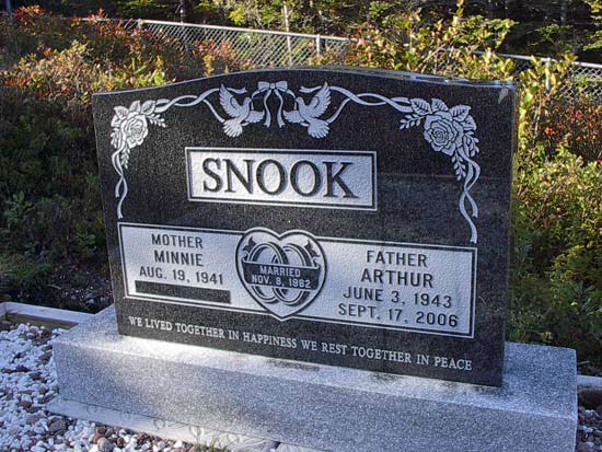 Minnie & Arthur Snook