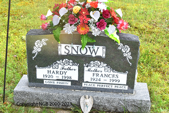 Hardy & Frances Snow