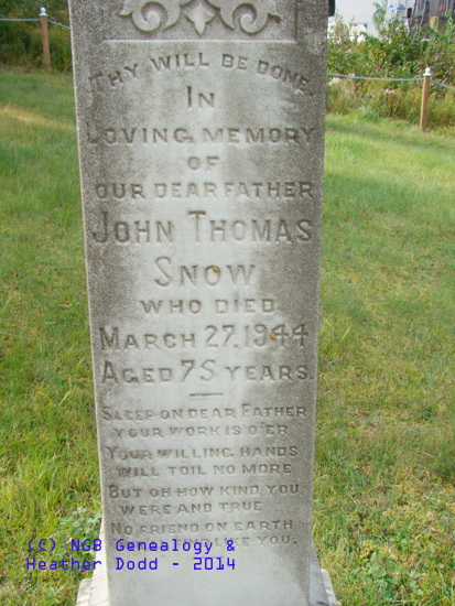 John Thomas Snow