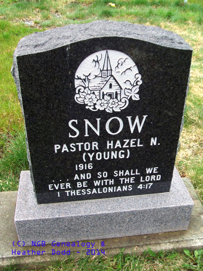 Pastor Hazel N. (Young) Snow