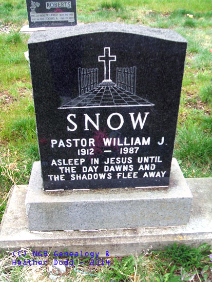 Pastor William J. Snow