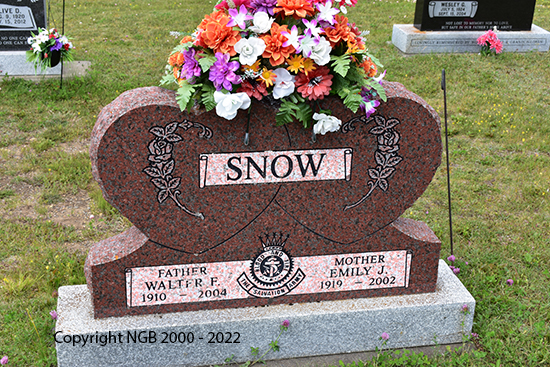 Walter F. & Emily J. Snow