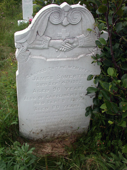 James and Caroline Somerton