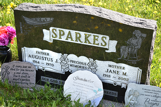 Augustus J. & Jane M. Sparkes