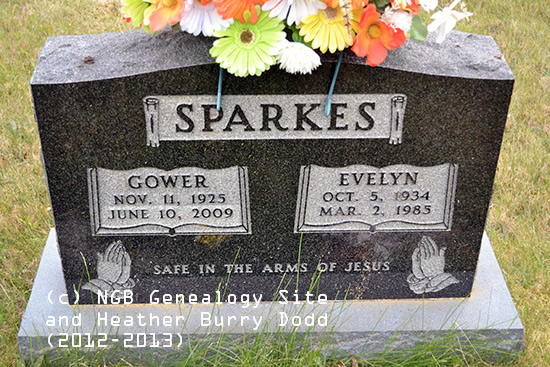 Gower & Evelyn Sparkes