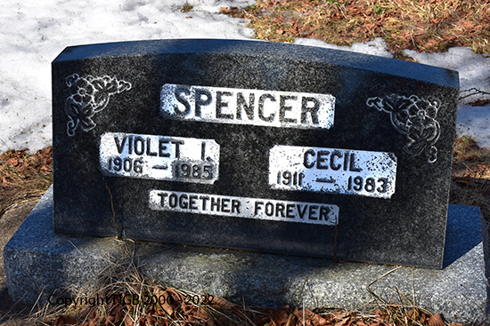 Cecil & Violet I. Spencer