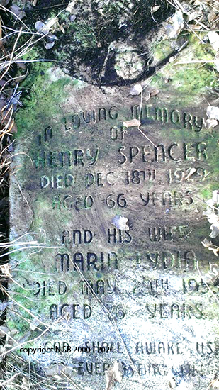 Henry & Maria Lydia Spencer
