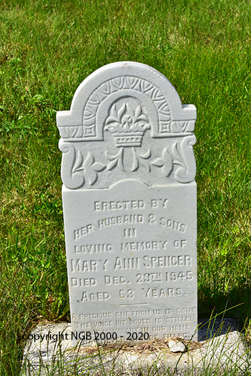 Mary Ann Spencer