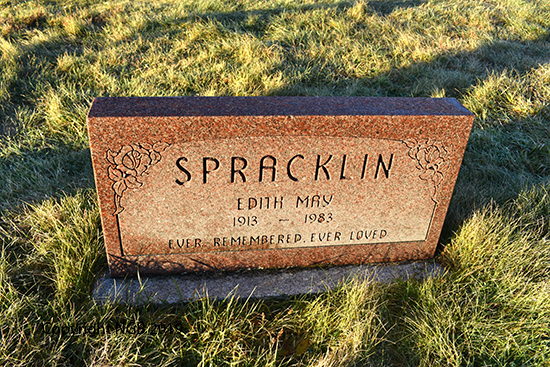 Edith May Spracklin