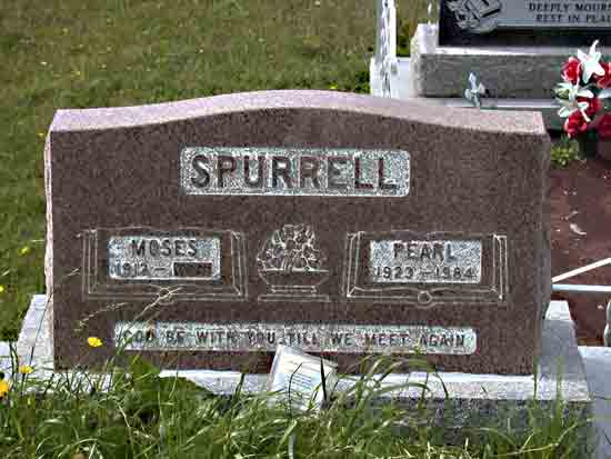 Moses and Pearl SPURRELL