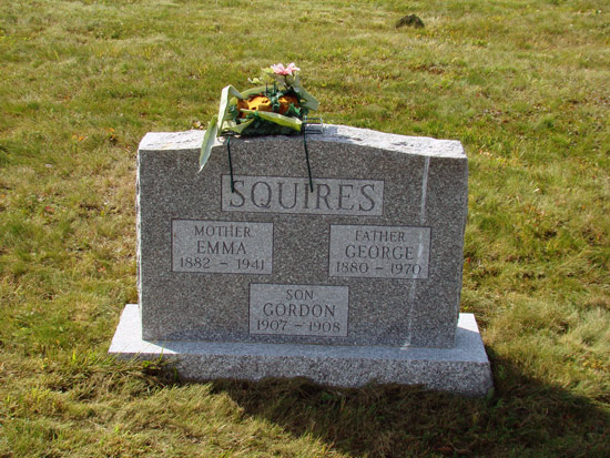 Emma, Gordon and George Sparks