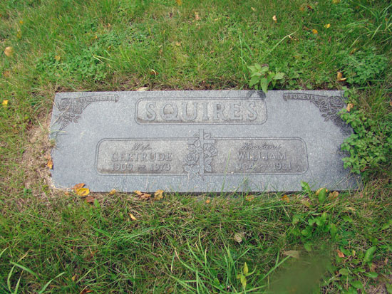 Gertrude and William Squires