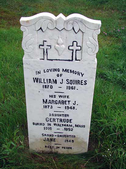 William, Margaret and Gertrude Squires