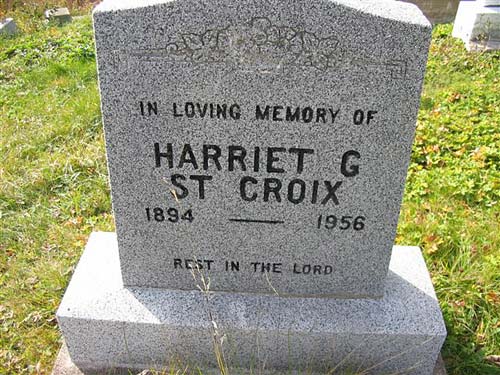 Harriet G. St. Croix