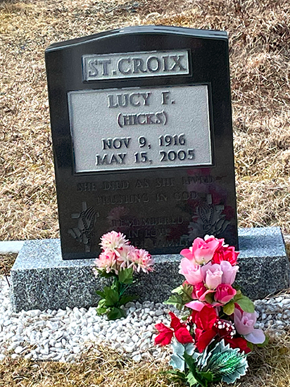 Lucy F. St. Croix