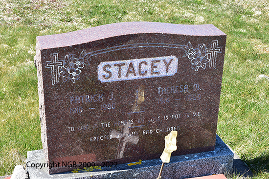 Patrick & Theresa Stacey