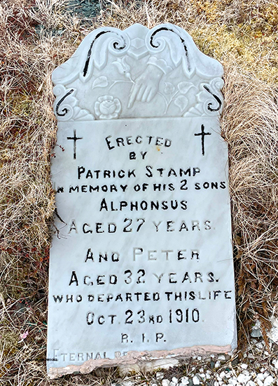 Alphonsus & Peter Stamp