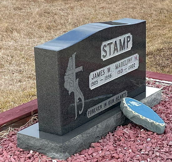 James W. & Madeline M. Stamp