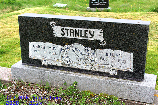 Carrie May & William Stanley