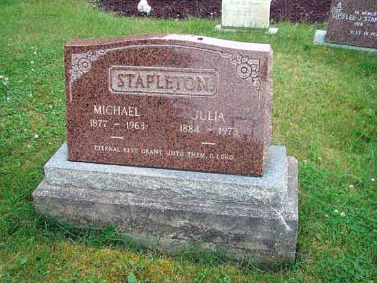 Michael and Julia Stapleton 