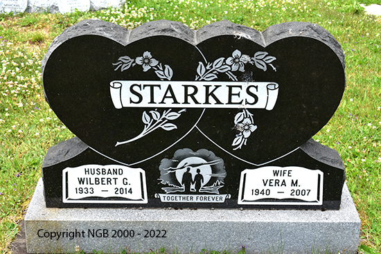 Wilbert G. & Vera M. Starkes