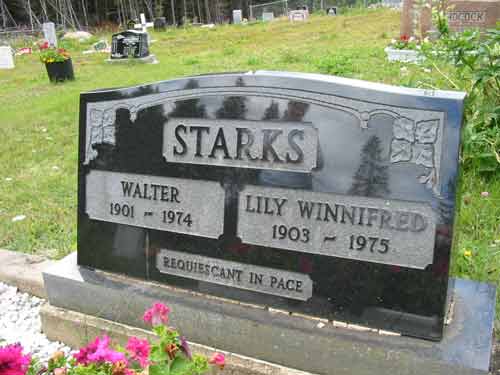 Walter and Lily Starks