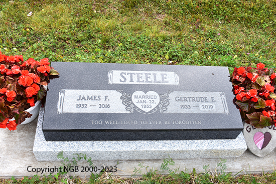 James F. & Gertrude L. Steele