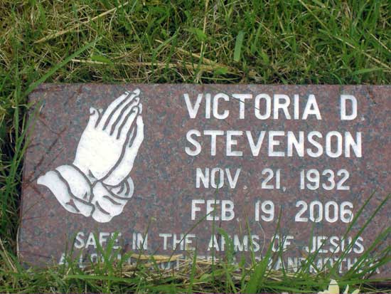 VICTORIA STEVENSON