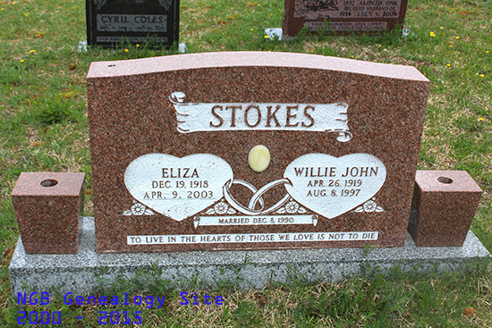 Eliza & Willie John Stokes