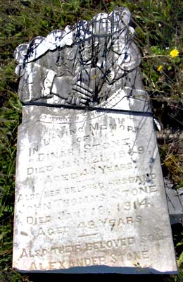 Dinah, John and Alexander Stone