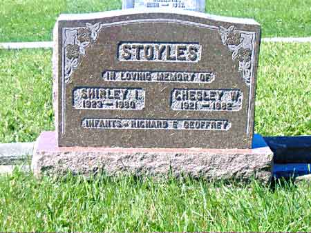 Chesley and Shirley STOYLES