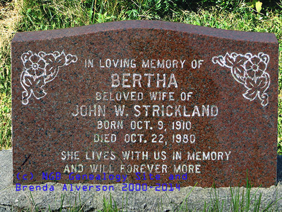 Bertha Strickland