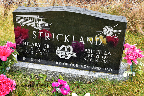 Hillary Sr. & Priscilla Strickland
