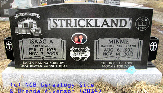 Isaac & Minnie Strickland
