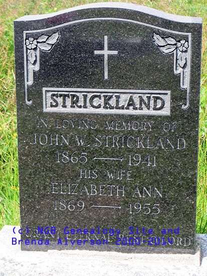 John & Elizabeth Strickland