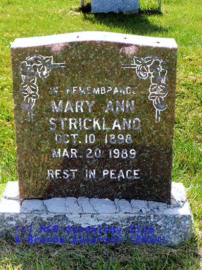 Mary Ann Strickland