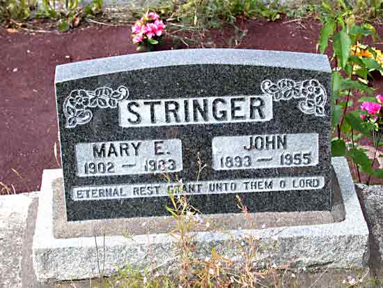 Mary E. and John Stringer