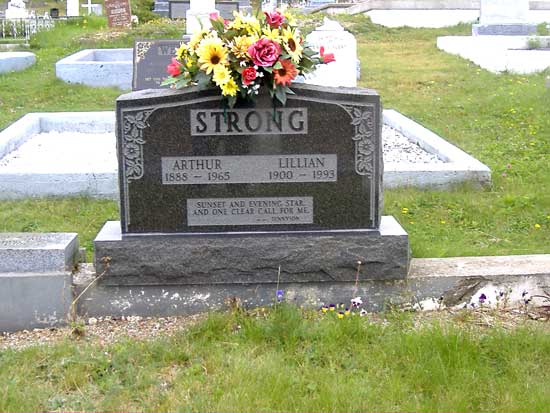 Arthur and Lillian Strong