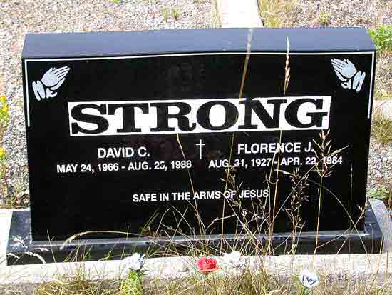 David C. and Florence J. STRONG